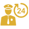 24 X 7 Security Guard